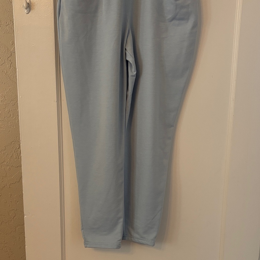 No Comment Comfy Sky Blue Women's Jumpsuit - Picture 4 of 13